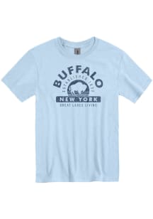 Buffalo Blue Buffalo Outline Short Sleeve Fashion T Shirt