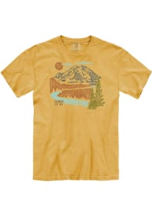 Colorado Yellow Scenic Nature Short Sleeve T Shirt