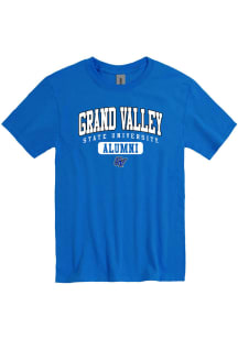 Grand Valley State Lakers Blue Alumni Short Sleeve T Shirt