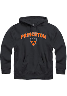 Princeton Tigers Mens Black Primary Logo Long Sleeve Hoodie