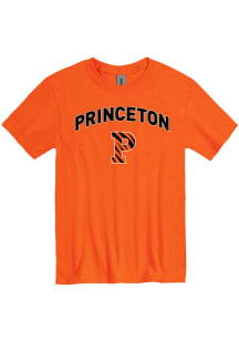Princeton Tigers Orange Primary Logo Short Sleeve T Shirt