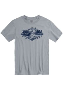 Minnesota Grey Nature Scene Short Sleeve T Shirt