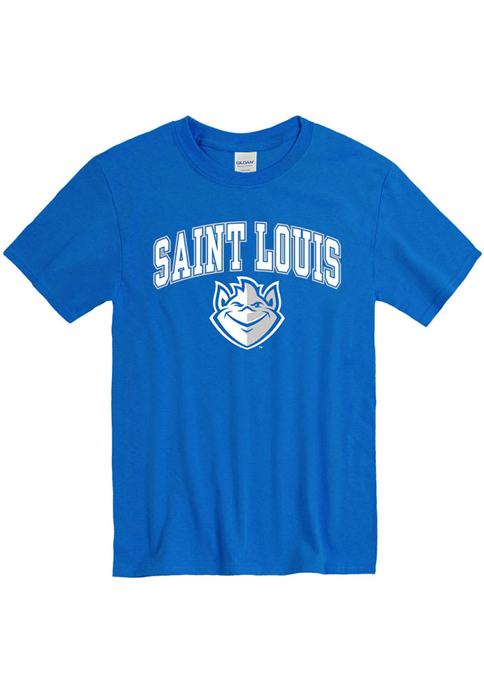 Saint Louis Billikens Blue Arch Short Sleeve T Shirt