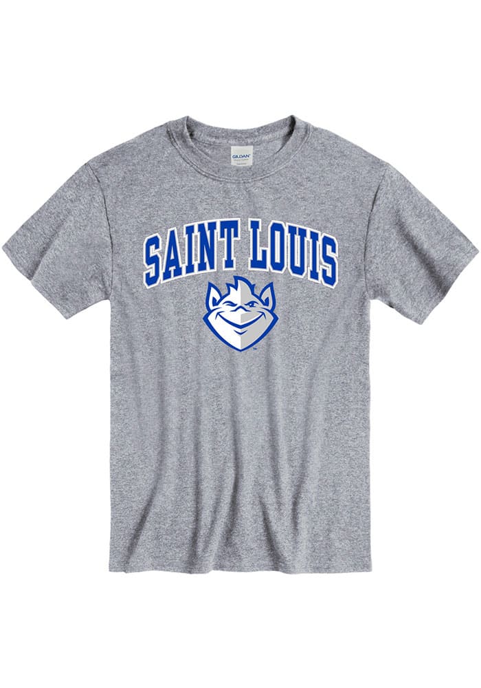 Saint Louis Billikens Grey Arch Short Sleeve T Shirt