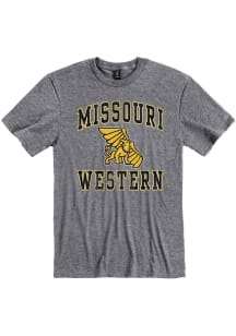 Missouri Western Griffons Grey #1 Design Short Sleeve T Shirt