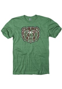 Missouri State Bears Green Big Mascot Short Sleeve T Shirt