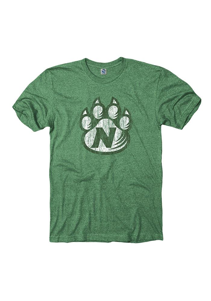 Northwest Missouri State Bearcats Green Big Logo Short Sleeve T Shirt
