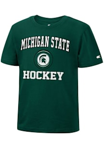 Colosseum Michigan State Spartans Toddler Green Hockey No 1 Short Sleeve T-Shirt