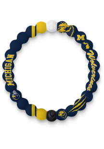 Home Field Michigan Wolverines Mens Bracelet - Navy Blue