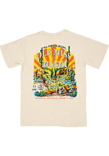 B-Unlimited Ole Miss Rebels Ivory 2026 Fiesta Bowl vs Miami Hurricane Short Sleeve T Shirt