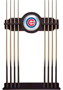 Chicago Cubs Solid Wood Cue Rack Pool Table