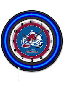 Colorado Avalanche 19in Neon Wall Clock