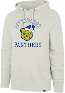 47 Pitt Panthers Mens Blue Holiday Roc Wind Down Headline Long Sleeve Hoodie