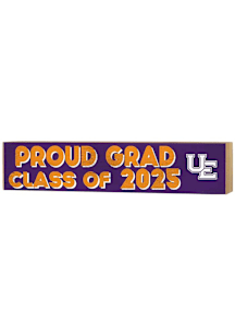KH Sports Fan Evansville Purple Aces 3x13 Block Sign Class of 2025 Sign - Purple