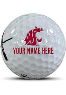 Washington State Cougars Custom team logo Golf Balls