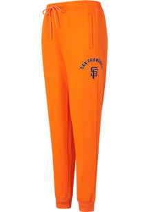 Pro Standard San Francisco Giants Mens Orange Classic Sweatpants