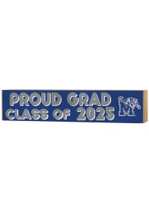 KH Sports Fan Memphis Tigers 3x13 Block Sign Class of 2025 Sign - Blue