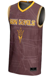 ProSphere Arizona State Sun Devils Maroon Vigor Jersey