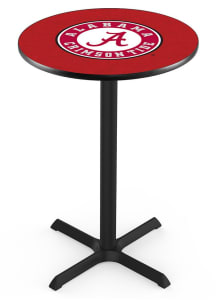 Alabama Crimson Tide Script Cross Base Pub Table