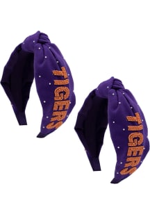 Clemson Tigers Beaded Womens Headband