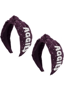 Texas A&amp;M Aggies Beaded Womens Headband