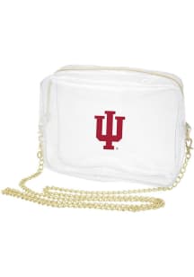 Stadium Approved Camera Indiana Hoosiers Clear Bag - White