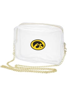 Stadium Approved Camera Iowa Hawkeyes Clear Bag - White