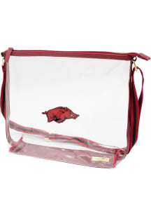 Arkansas Razorbacks Red Stadium Approved Clear Bag