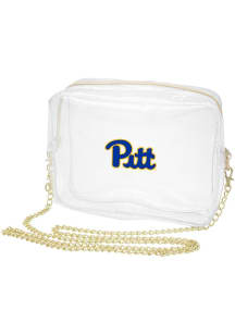 Stadium Approved Camera Pitt Panthers Clear Bag - White