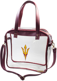 Arizona State Sun Devils Maroon Stadium Approved Clear Bag