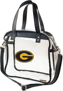 Grambling State Tigers Black Stadium Approved Tote Clear Bag