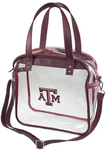 Texas A&amp;M Aggies Maroon Stadium Approved Clear Bag