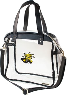 Wichita State Shockers Black Stadium Approved Clear Bag