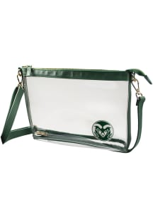 Colorado State Rams Green Stadium Approved Clear Bag