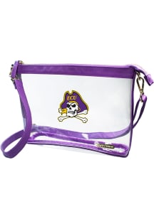East Carolina Pirates Purple Stadium Approved Clear Bag