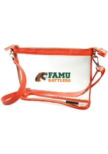 Florida A&amp;M Rattlers Orange Stadium Approved Clear Bag