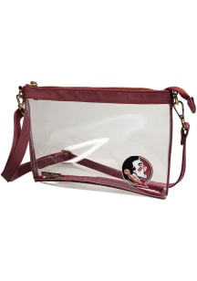 Florida State Seminoles Maroon Stadium Approved Clear Bag