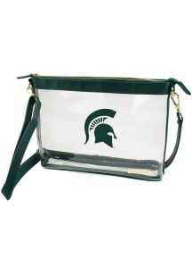 Michigan State Spartans Green Stadium Approved Large Clear Bag