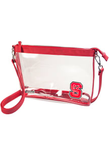 NC State Wolfpack Red Stadium Approved Clear Bag