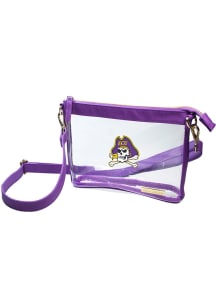 East Carolina Pirates Purple Stadium Approved Clear Bag