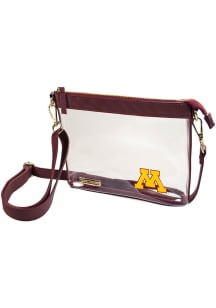 Minnesota Golden Gophers Maroon Stadium Approved Clear Bag