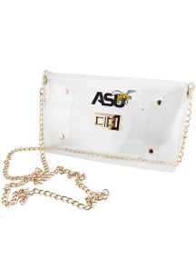 Alabama State Hornets White Stadium Approved Clear Bag