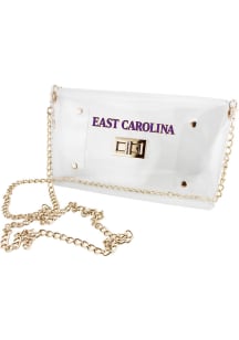 East Carolina Pirates White Stadium Approved Clear Bag