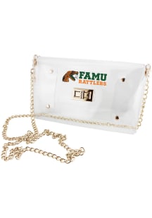 Florida A&amp;M Rattlers White Stadium Approved Clear Bag