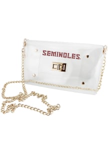 Florida State Seminoles White Stadium Approved Clear Bag