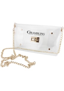 Grambling State Tigers White Stadium Approved Envelope Clear Bag