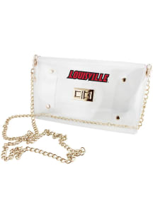 Louisville Cardinals White Stadium Approved Clear Bag