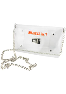 Oklahoma State Cowboys White Stadium Approved Clear Bag
