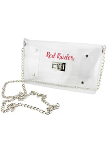 Texas Tech Red Raiders White Stadium Approved Clear Bag