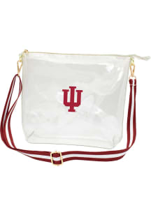 Stadium Approved Tote Indiana Hoosiers Clear Bag - White